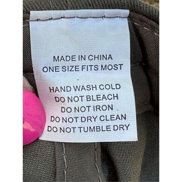 Legoland Florida Resort Camo Green Black Adjustable Men’s Flat Bill Hat Baseball - Picture 6 of 12